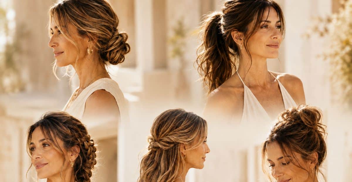 Ecco cinque acconciature anti-caldo che ti salvano dal caldo estivo e preservano la salute dei tuoi capelli.